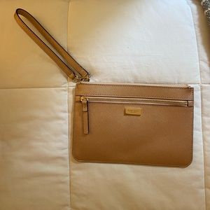 Kate Spade large wallet with handle - rose gold
